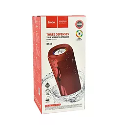 Колонки акустические Hoco BS48 Artistic sports BT speaker Red - миниатюра 3