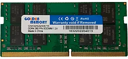 Оперативная память для ноутбука Golden Memory 16 GB SO-DIMM DDR4 3200 MHz (GM32S22S8/16)