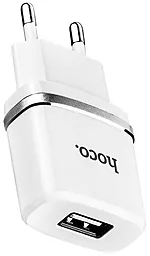 Мережевий зарядний пристрій Hoco C11 + micro USB Cable White - мініатюра 2