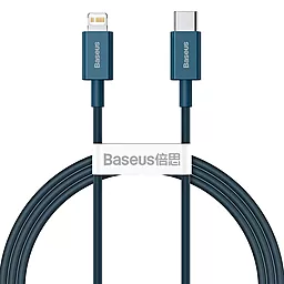 Кабель USB PD Baseus Superior 20W 2M USB Type-C - Lightning Cable Blue (CATLYS-C03)