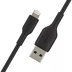 Кабель USB Belkin PVC Lightning Cable Black (CAA001BT1MBK) - миниатюра 3