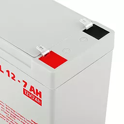 Аккумуляторная батарея Logicpower 12V 7Ah (LPM-GL 12 - 7 AH) GEL (6560) - миниатюра 3