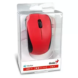 Компьютерная мышка Genius NX-7000 (31030109110) Red - миниатюра 5
