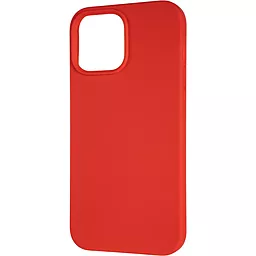 Чехол 1TOUCH Original Full Soft Case for iPhone 13 Pro Max Red (Without logo) - миниатюра 2