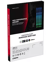 Оперативная память Kingston Fury DDR4 2x8GB/3200Mhz Renegade RGB (KF432C16RBAK2/16) - миниатюра 6