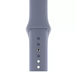 Сменный ремешок для умных часов Apple Watch Silicone Band M 42mm/44mm/45mm/49mm Lavander Gray