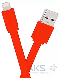Кабель USB Siyoteam Lightning Flat Cable 20cm Red