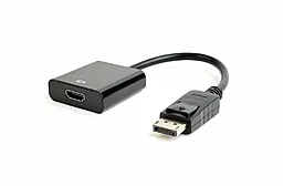 Відео перехідник (адаптер) Cablexpert DisplayPort - HDMI Black (A-DPM-HDMIF-03)