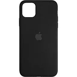 Чохол Silicone Case Full для Apple iPhone 12, iPhone 12 Pro Black