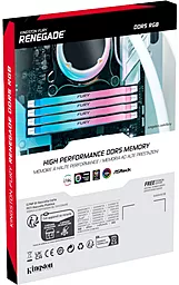 Оперативная память Kingston Fury 64 GB (2x32GB) DDR5 6000 MHz Renegade RGB (KF560C32RSAK2-64) - миниатюра 6