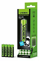 Батарейки Videx LR03 / AAA SHRINK 4шт 1.5 V