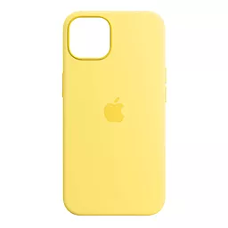 Чехол Silicone Case Full для Apple iPhone 14 Plus Yellow