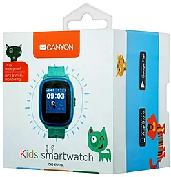 Смарт-часы Canyon Kids Smart Watch  Blue (CNE-KW51BL) - миниатюра 4