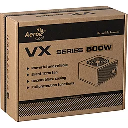 Блок питания Aerocool 500W Value Series (VX-500) - миниатюра 2