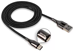 USB Кабель Walker C930 Intelligent 3.1A USB Type-C Cable Black