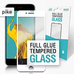 Защитное стекло Piko Full Glue Apple iPhone SE 2020 White (1283126502927)