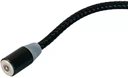 Кабель USB ExtraDigital Magnetic Lightning Cable Black (KBU1856) - миниатюра 2