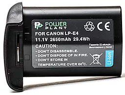 Аккумулятор для фотоаппарата Canon LP-E4 (2650 mAh) DV00DV1215 PowerPlant - миниатюра 2
