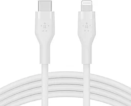 Кабель USB PD Belkin BoostCharge Flex 20W 2M USB Type-C - Lightning Cable White (CAA009bt2MWH) - миниатюра 4
