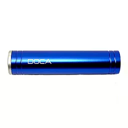 Мобильная батарея DOCA D536B 2600mah Blue - миниатюра 2