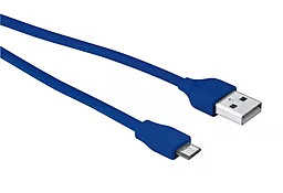 Кабель USB Trust Urban Flat micro USB Cable Blue - миниатюра 3