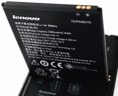 Аккумулятор Lenovo A6000 Plus (2300 mAh) 12 мес. гарантии / изоборажение №4