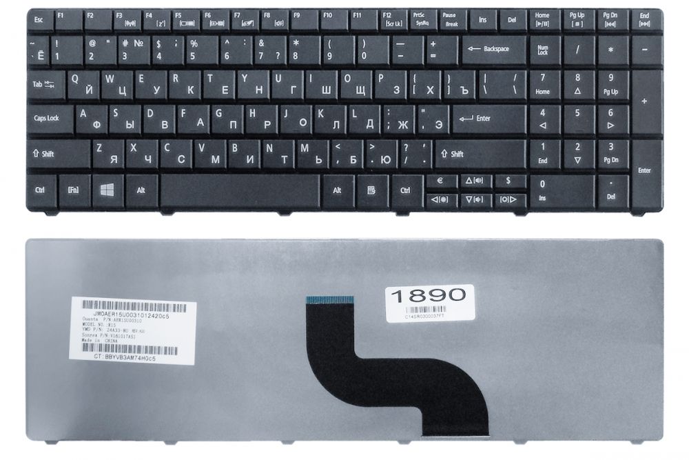 Клавіатура для ноутбука Acer фото