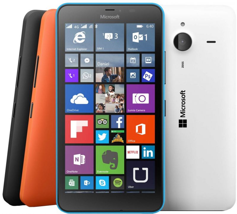 Дисплей Microsoft Lumia 640 XL Dual Sim (RM-1062, RM-1065, RM-1066, RM-1067) + Touchscreen (original) Black / изоборажение №1