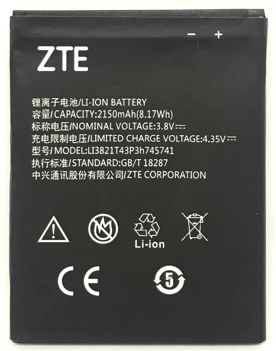 Аккумуляторы для телефона ZTE Blade L5 фото