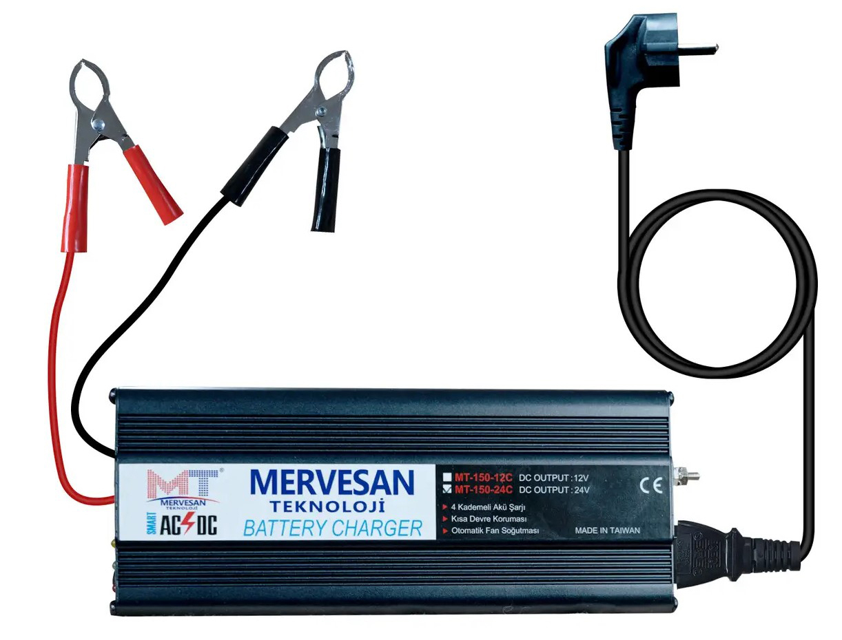 Зарядное устройство Mervesan MT-150-24C для аккумулятора 24V 6A / изоборажение №1