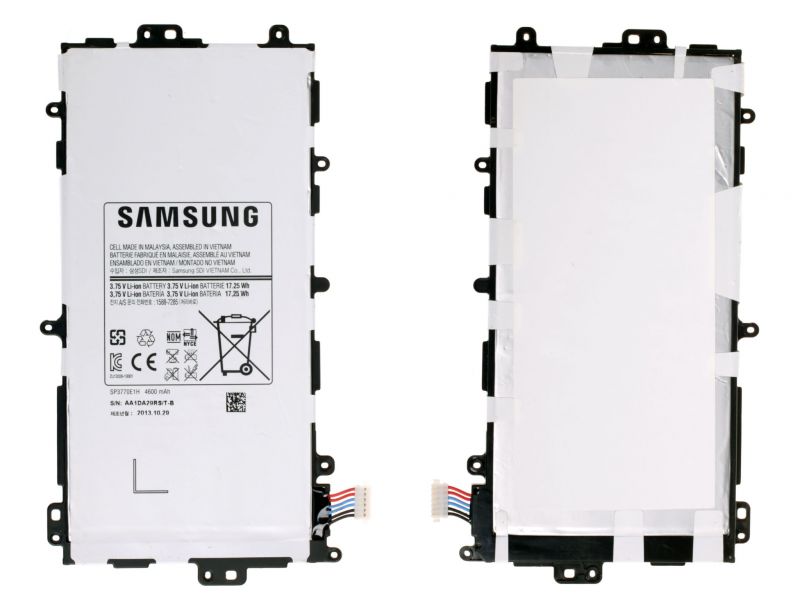 Акумулятор для планшета Samsung N5100 Galaxy Note 8.0 / SP3770E1H (4600 mAh) Original / зображення №3