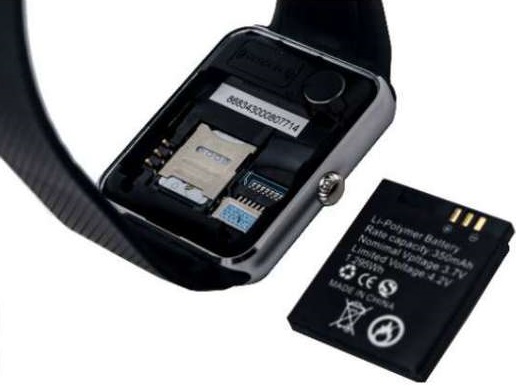 Акумулятор для розумних годинників SmartWatch GT08 2016 (350 mAh) / зображення №1