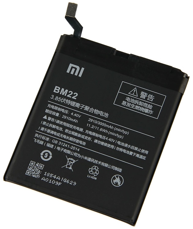 Аккумуляторы для телефона Xiaomi Mi5 фото