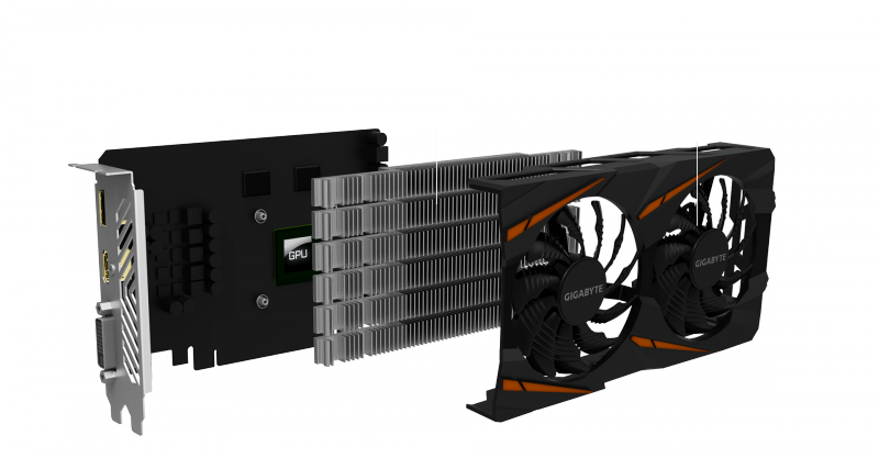 Gigabyte Radeon RX 550 Gaming OC 2048MB (GV-RX550GAMING OC-2GD)