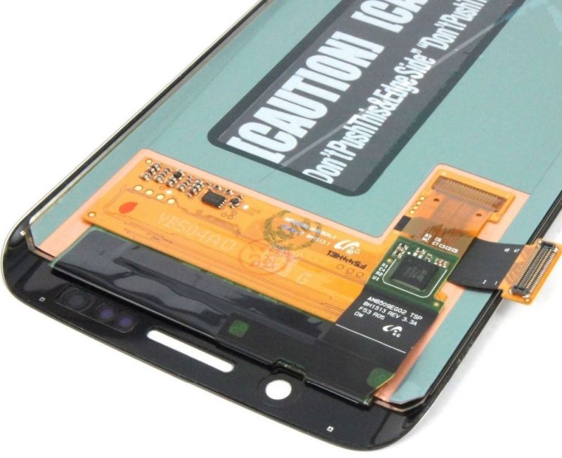 Дисплей Samsung Galaxy S6 Edge G925 з тачскріном, оригінал, Gold / зображення №3