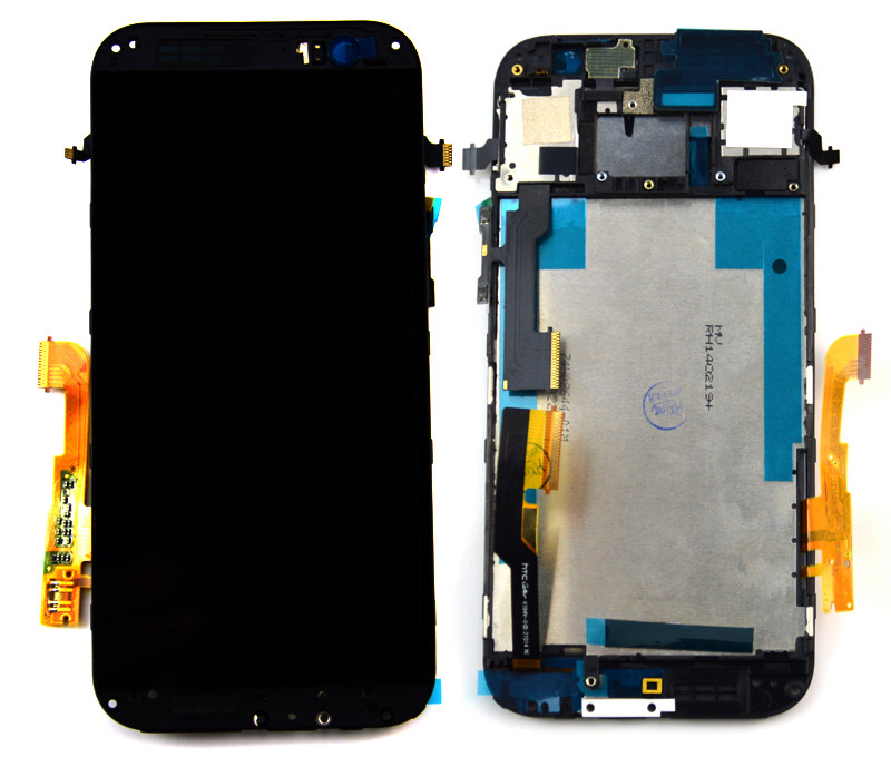 Дисплей HTC One M8 + Touchscreen with frame Black / зображення №3