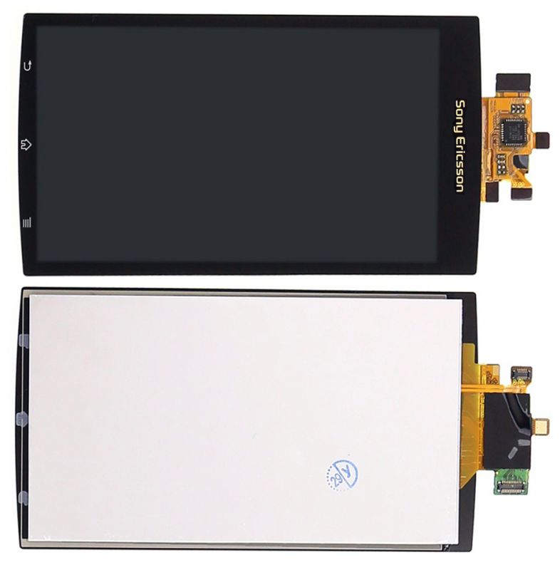 Дисплей Sony Ericsson Xperia Arc LT15i, Xperia Arc S LT18i, Xperia Arc X12 + Touchscreen Black / изоборажение №1