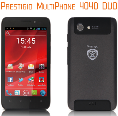 Prestigio MultiPhone 4040 Duo