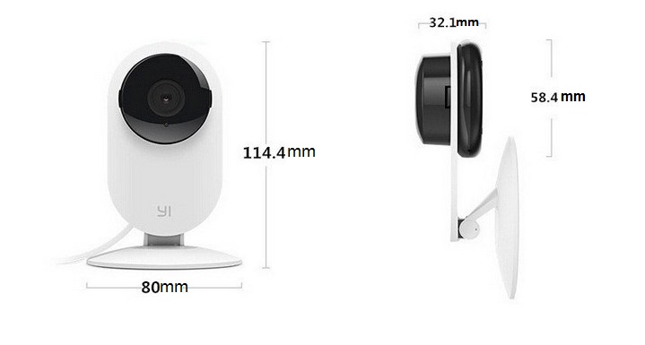 Камера видеонаблюдения Xiaomi Yi Home Camera 1080p White (YI-87025) / изоборажение №4