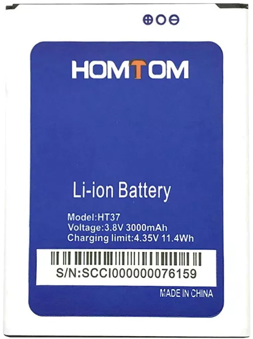 Аккумуляторы для телефона Homtom фото