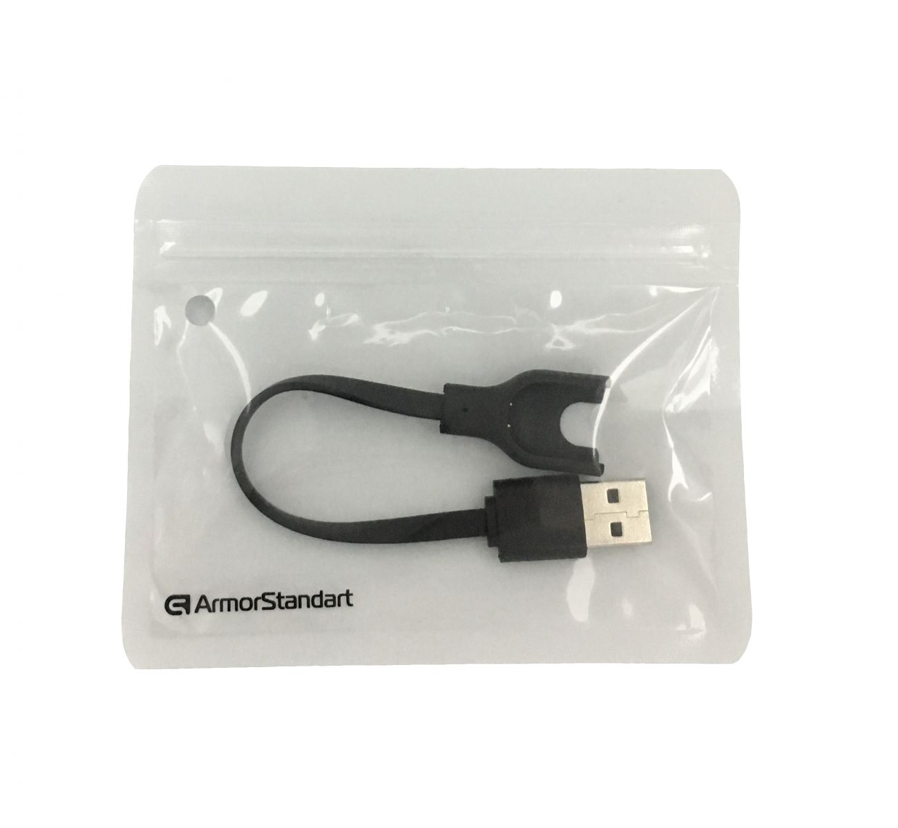 Зарядный кабель для фитнес трекера Xiaomi Mi Band 2 (ARM47971) Black / изоборажение №1