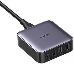 Сетевое зарядное устройство Ugreen CD327 65w 2xUSB-C/2xUSB-A ports fast charger grey (90747) - миниатюра 2 Сетевое зарядное устройство Ugreen CD327 65w 2xUSB-C/2xUSB-A ports fast charger grey (90747) - миниатюра 2