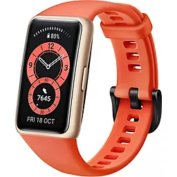 Фітнес-браслет Huawei Band 6 Amber Sunrise (55026630) - фото Фітнес-браслет Huawei Band 6 Amber Sunrise (55026630)