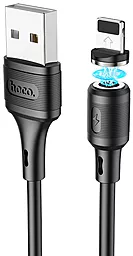 Кабель Hoco X52 Sereno USB-A - Lightning 12w 2.4a 1м cable Black