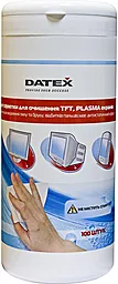 Чистящее средство Datex Салфетки для TFT/PDA/LCD tub-100-pack (5855R)