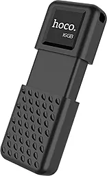 Флешка Hoco UD6 Intelligent U disk 16Gb matte black - фото Флешка Hoco UD6 Intelligent U disk 16Gb matte black