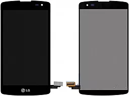 Дисплей LG L Fino (D290, D295) с тачскрином, оригинал, Black