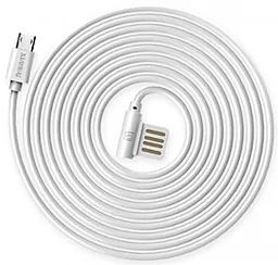 Кабель Remax Rayen USB-A - micro USB 12w 2.4a 1м cable White (RC-075m) - миниатюра 2 Кабель Remax Rayen USB-A - micro USB 12w 2.4a 1м cable White (RC-075m) - миниатюра 2
