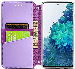 Чехол GETMAN Mandala Xiaomi Redmi Note 10 Pro Purple - миниатюра 2