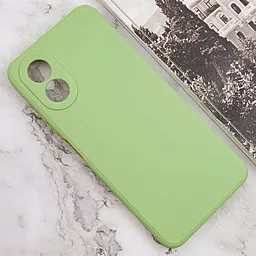 Чехол Silicone Case Candy Full Camera для Oppo A38 / A18 Pistachio - миниатюра 2